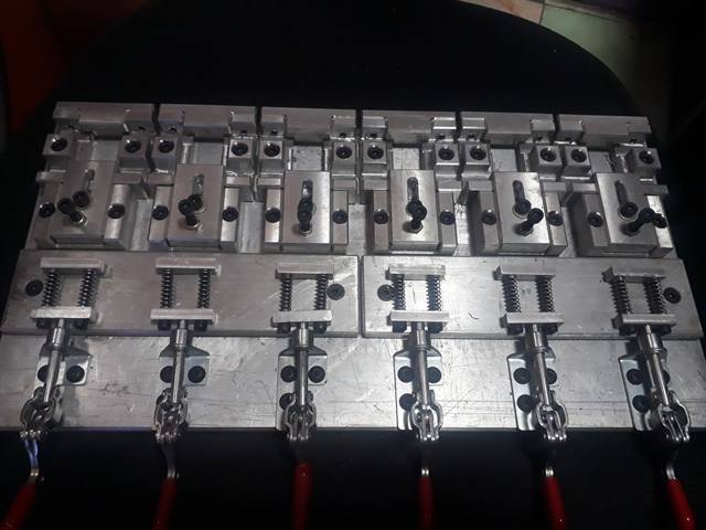 Custom jig and fixture built by SineTools