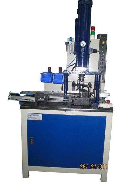 Pressing station built for a Tenneco automotive component line
