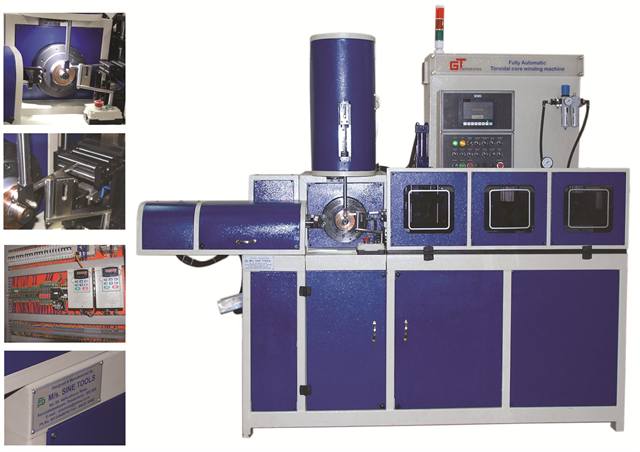 Fully automatic toroidal core winding machine