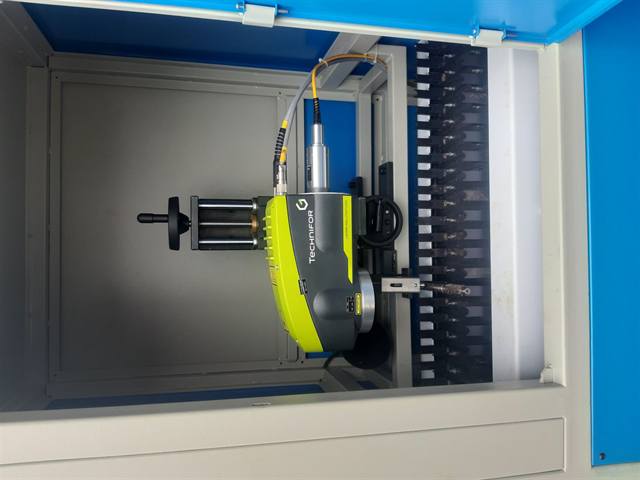 Finished machine on the SineTools factory floor