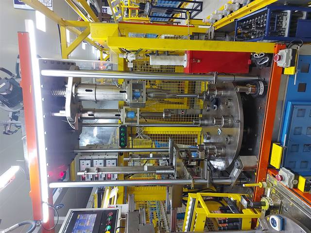 Wide view of an SPM assembly line
