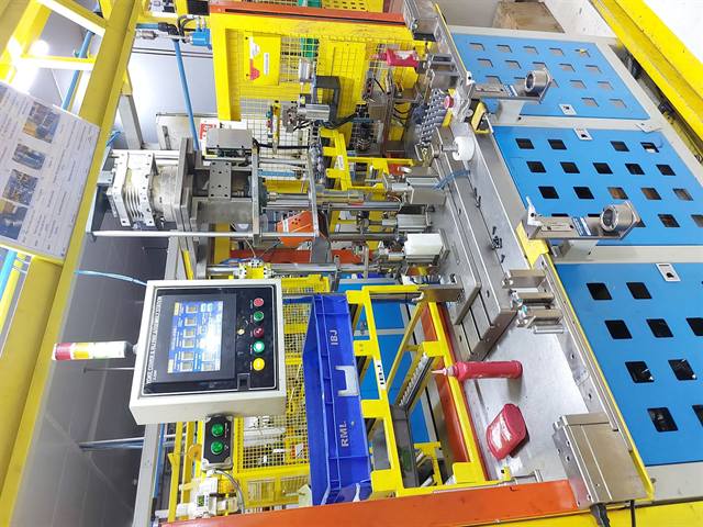 Close view of an SPM automation station