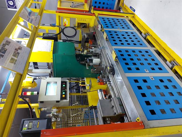 SPM automation station with control panel